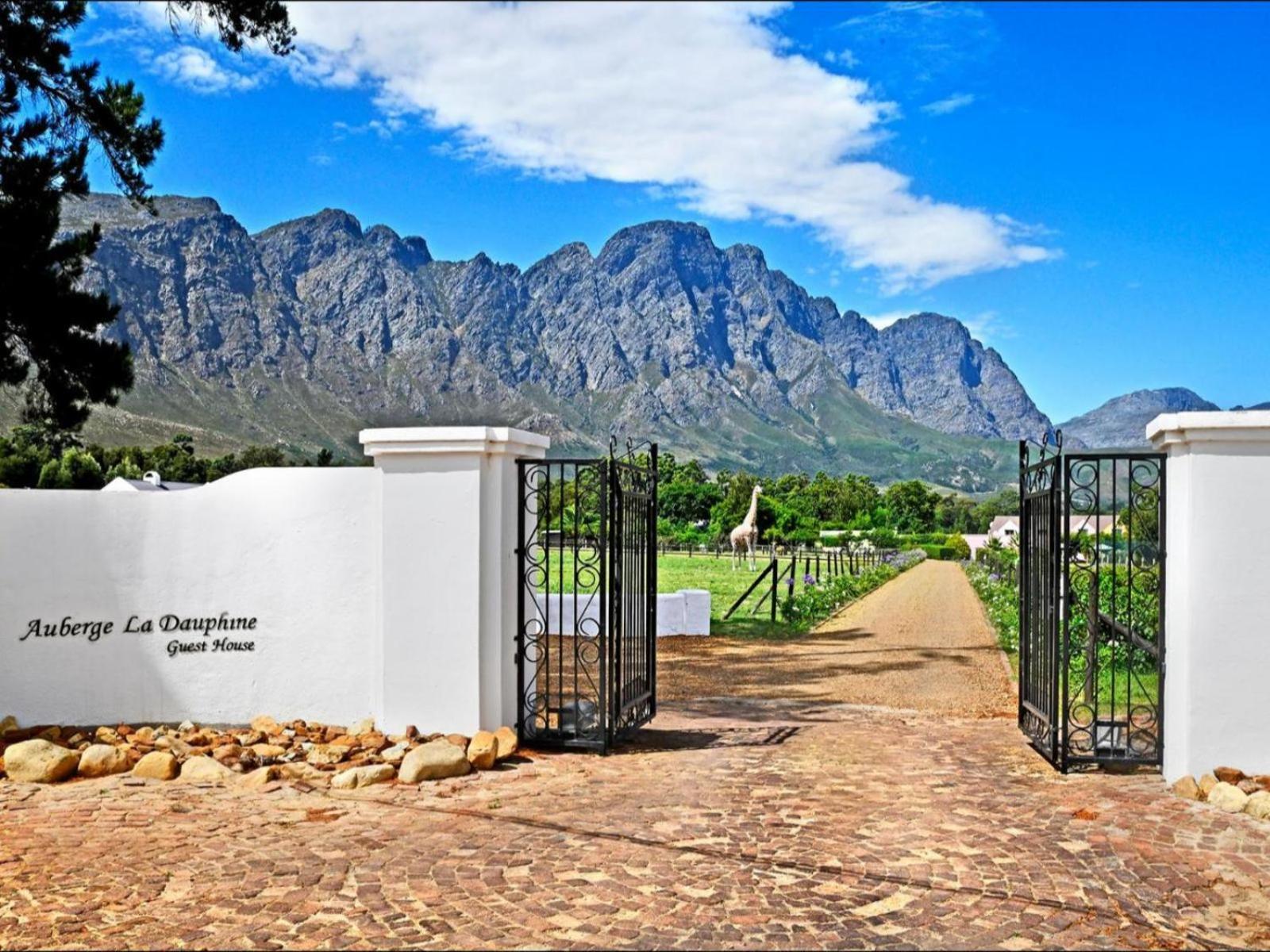 Auberge La Dauphine Guest House Franschhoek Buitenkant foto