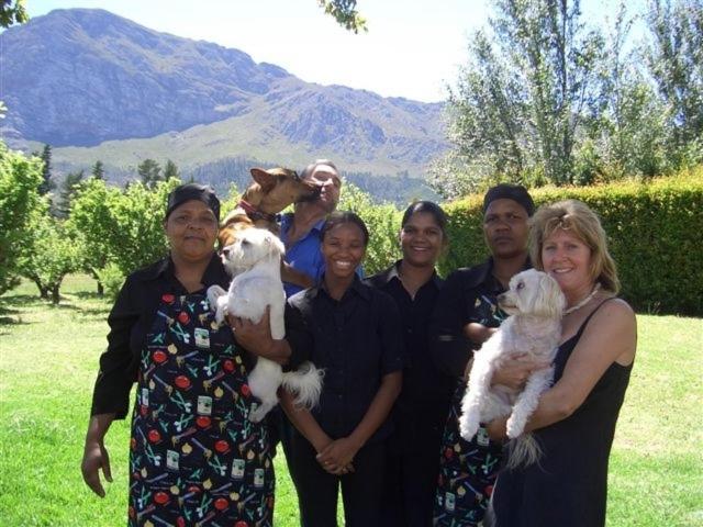 Auberge La Dauphine Guest House Franschhoek Buitenkant foto
